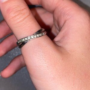 Diamond Infinity Ring